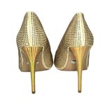 Lauren Lorraine  Dori Gold Rhinestone Pointed Toe High Heel Stiletto Size 9 NIB Photo 3