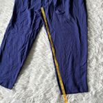 1. State  Women’s flat front drawstring ankle pants in Navy Sky size 2X Photo 9