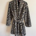 Kate Spade [] Animal Print Plush Robe- Size XS/S Photo 0