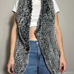 Bagatelle  Cozy Sherpa Fuzzy Vest Shawl Size Small Photo 0