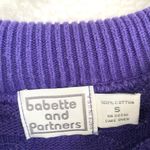 Vintage Purple Eclectic Grandpa Textured Collared Retro Preppy Golf Sweater Photo 1