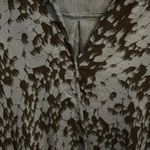 Rock & Republic .. BLUE AND BLACK DESIGN WRAP STYLE BLOUSE.. HI LOW HEM Photo 3