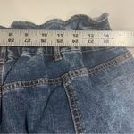 Vintage America Paperbag Jean Women 14 Blue Distress Stretch Denim Mom Boho Y2K Photo 6