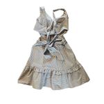 Poetica striped dress Blue Photo 1