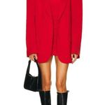 Norma Kamali Sleeveless Pickleball Mini Dress in Tiger Red Small New Womens Photo 3