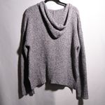 Threads 4 Thought  Grey Chenille Knit Hoodie Zip Up Sweater Women's XL Ethical Photo 6