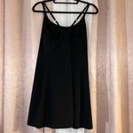 Black Racerback Dress with Shorts Bodysuit Size L Photo 6