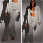 SLA The Label Santorini Trousers Size S Silver Photo 1