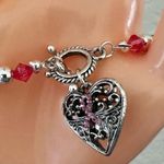 Breast Cancer Awareness Bracelet ā Hope, Strength, Courage Pink Photo 4