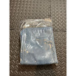 No. 1 Los Angeles Lace Up Rave Festival Relaxed Jeans Light‎ Wash Size Small Blue Photo 10