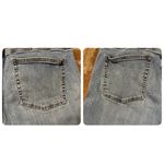 J.Crew Vintage Straight Leg Jeans Button fly jeans 32 Light Blue Distressed Photo 12