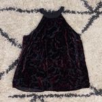 Torrid Burnout Velvet Paisley Halter Tunic Tank Top Photo 2