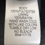 Joie  Black Pleated Flowy Fit Sleeveless Mini Shirt Dress Size Small Photo 5