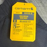 Carhartt  Women's Charcoal Force Ripstop Work Shorts Photo 3