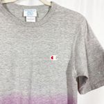 Champion Reverse Weave Ombré Dip Dye Tee Shirt Photo 2