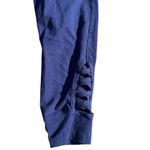 French Laundry  Blue Cropped Leggings Photo 3