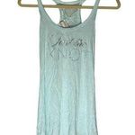 Victoria's Secret NWT Victoria’s Secret “Tied the Knot” Glitter Rhinestone Bridal Tank Top Small Photo 0