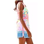 Lilly Pulitzer  Womens Floral Donna Shift Romper Skort Dress‎ Multi-Color Size 00 Photo 6