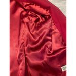 L.L. Bean Cashmere Wool Blazer Jacket Valentine's Day Red Classic Workwear Size XL Photo 4