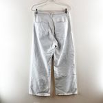 Veronica Beard Grant Braided Waist Extra High Rise Wide Leg Jeans Aspen Blue 10 Photo 8