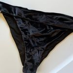 Beach Bunny ‎ Black Velvet Bikini Bottom Photo 1