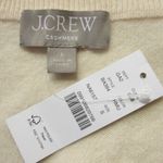 J.Crew NWT Cashmere Relaxed V-neck Sweater in Heather Muslin Oversize Pullover S Photo 6