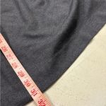 Madewell  Ponte Knit Gray Screenplay Cap Sleeve Pleated Dress Pockets Size Small Photo 3