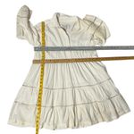 Maeve Bettina Dress Anthropologie Cream Color Loose Fit Boho Size Medium Photo 6