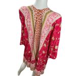 Umgee  kimono Duster Open Front Floral Print Lightweight Bohemian Festival Cover Photo 3