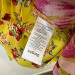 Urban Outfitters Citrus Gardenia Souvenir Button Down Top Size Small Photo 5