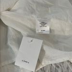 A loves A NWT  Crochet Mixed Media Babydoll Mini Dress Size Medium Photo 4