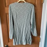 LA Hearts L.A. Hearts Size XS Extra Small Women's Teen Green Floral Wrap Dress Photo 5