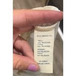 Olsenboye OffWhite Cream Lacey Short Dress Bell Sleeve Open Back Dress Large Photo 10