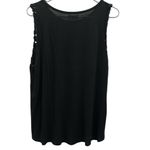 Maurice's  American Flag Paisley Print Twist Sleeveless Graphic Tee Top Womens XL Photo 10