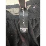 Victoria's Secret Sexy Little Things Babydoll 34C Teddy Sexy Black Sequin Ruffle Photo 9