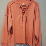 Aerie  Terracotta Long Sleeve Top Md Photo 0