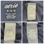 Aerie Music Festival Graphic T-Shirt Size M Navy Blue Top Tee Photo 1