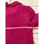 Piko  1988 Pink Large Button Cardigan Blazer Wool Blend Barbiecore Photo 7