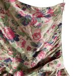 Love Shack Fancy  Altie Veiled Kiss Floral One Shoulder Puff Sleeve Mini Dress 4 Photo 7