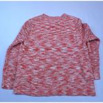 AnyBody Pink Brown Coral Marled Knit Crew Neck Sweater Women's Size L Size L Photo 6