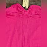 Tommy Bahama Tambour Sleeveless Shirred Faux Wrap Top - Rose Bed - XL - NWT Photo 10