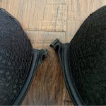 PINK - Victoria's Secret PINK VICTORIA’S SECRET Date Super Push black lace bra, size 34DD Photo 4