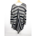 Derek Lam 10 Crosby Womens Wool Black Grey Cardigan Striped Small Photo 2