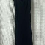 Topshop  Black Satin Midi Dress Photo 0