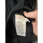 Madewell NWT Size XXS Black Balloon-Sleeve Top Button Front Lightweight Flowy Photo 6