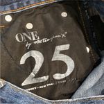 One Teaspoon  Junkyard Distressed Blue Jean Skirt Size‎ 25 Photo 11