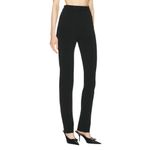 Balenciaga  Stretch Pants in Black 36 New Womens Straight Stretch Trousers Photo 2