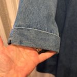 BFA Classics Womens Denim Maxi Trenchcoat XL Y2K Long Duster Button Pockets Blue Photo 7