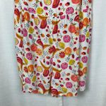 Loft  White Fruit Salad Strappy Romper Sz.L Photo 5
