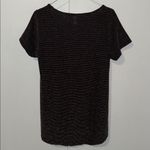 LuLaRoe Elegant Collection Classic T- Shirt Black Copper Stripe Women’s S Photo 3